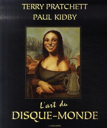 Couverture du livre « L'art du Disque-Monde » de Terry Pratchett et Paul Kidby aux éditions L'atalante