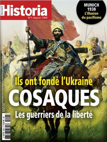 Couverture du livre « Historia n 906 - cosaques, les guerriers de la liberte - juin 2022 » de  aux éditions L'histoire