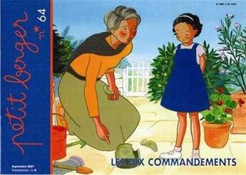 Couverture du livre « Petit berger 64 - dix commandements » de  aux éditions Les Amis De Vianney