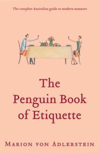 Couverture du livre « The Penguin Book of Etiquette » de Von Adlerstein Marion aux éditions Penguin Books Ltd Digital