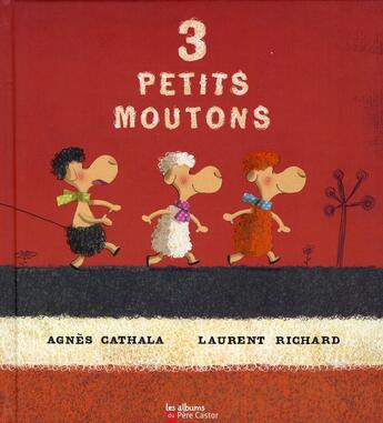 Couverture du livre « 3 petits moutons » de Agnes Cathala aux éditions Pere Castor