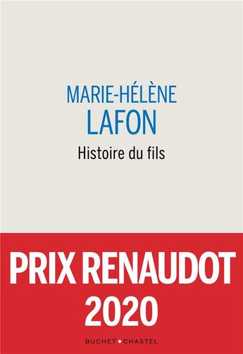 Couverture du livre « Histoire du fils » de Marie-Helene Lafon aux éditions Buchet Chastel