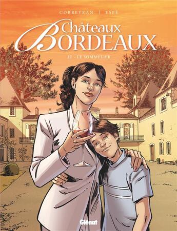 Couverture du livre « Châteaux Bordeaux Tome 12 : le sommelier » de Espe et Eric Corbeyran aux éditions Glenat