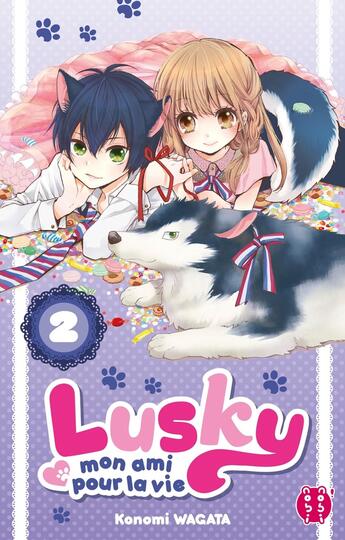 Couverture du livre « Lusky, mon ami pour la vie Tome 2 » de Konomi Wagata aux éditions Nobi Nobi