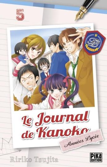 Couverture du livre « Le journal de Kanoko - années lycée Tome 5 » de Ririko Tsujita aux éditions Pika