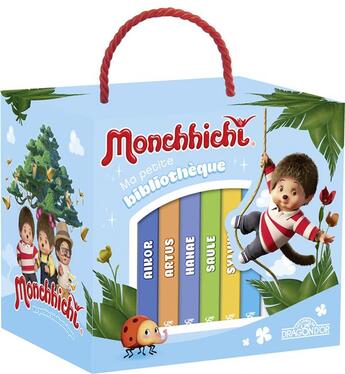 Couverture du livre « Monchhichi ; ma petite bibliothèque » de  aux éditions Les Livres Du Dragon D'or