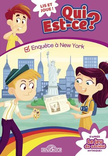 Couverture du livre « Qui est-ce ? t.5 ; enquête à New York » de Hasbro aux éditions Les Livres Du Dragon D'or