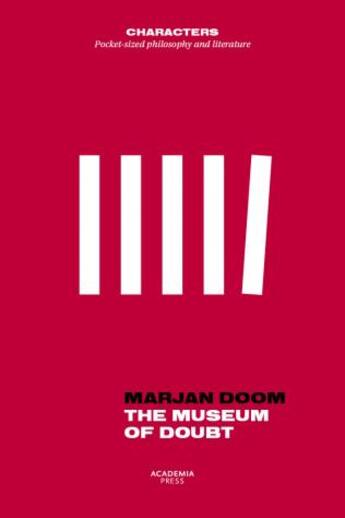 Couverture du livre « The museum of doubt » de Doom Marjam aux éditions Lannoo