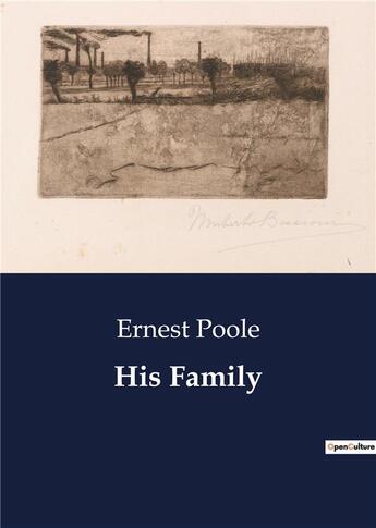 Couverture du livre « His family » de Poole Ernest aux éditions Culturea