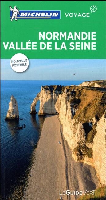 Couverture du livre « Guide vert normandie vallee de la seine » de Collectif Michelin aux éditions Michelin