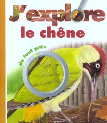 Couverture du livre « J'explore le chene de tout pres » de Delafosse/Heliadore aux éditions Gallimard-jeunesse