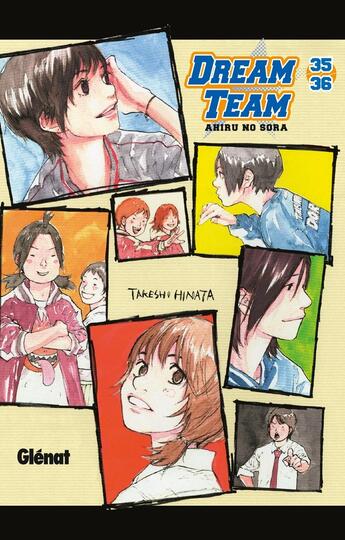 Couverture du livre « Dream team : Tome 35 et Tome 36 » de Takeshi Hinata aux éditions Glenat