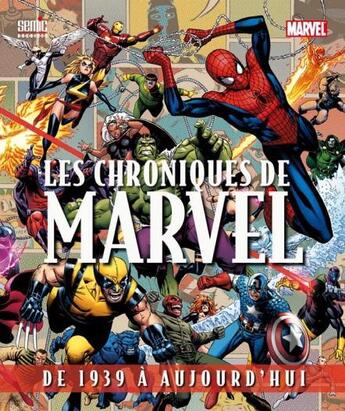 Couverture du livre « Les chroniques de Marvel ; de 1939 à aujourd'hui (édition 2013) » de  aux éditions Carabas