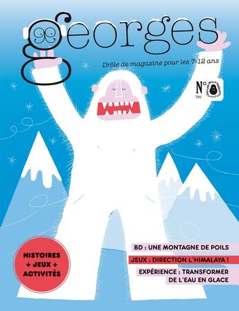 Couverture du livre « Magazine Georges n°74 - Yéti - fév/mars 2025 » de Constancien/Fabien aux éditions Maison Georges