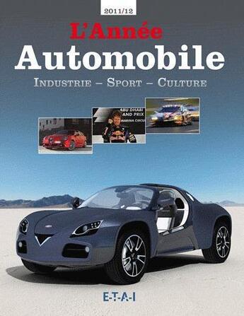 Couverture du livre « L'année automobile t.59 : 2011/2012 » de  aux éditions Etai