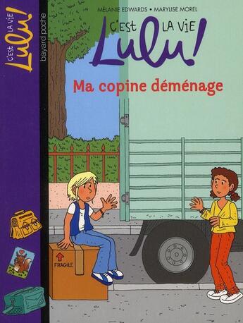 Couverture du livre « C'est la vie Lulu ! Tome 24 » de Edwards/Morel aux éditions Bayard Jeunesse