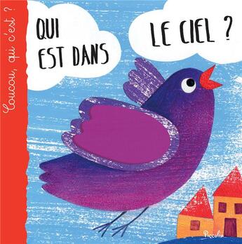 Couverture du livre « Qui est dans le ciel ? » de  aux éditions Piccolia