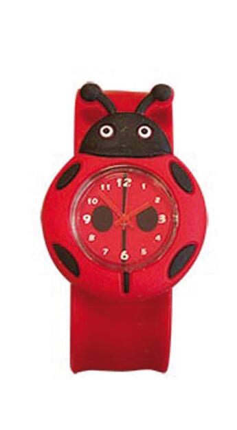 Couverture du livre « Montre slap 3d coccinelle » de  aux éditions Cartotheque