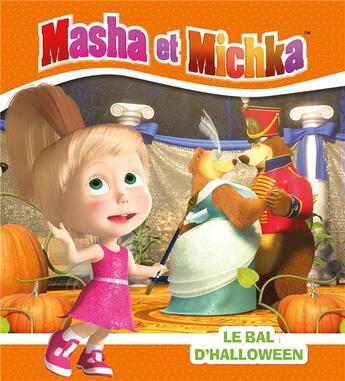 Couverture du livre « Masha et Michka ; le bal d'Halloween » de  aux éditions Hachette Jeunesse