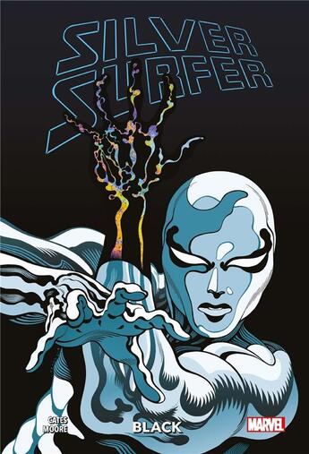 Couverture du livre « Silver Surfer : black » de Tradd Moore et Cates Donny aux éditions Panini