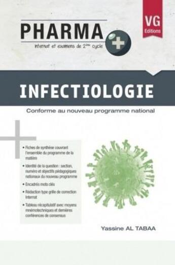 Couverture du livre « Infectiologie » de Yassine Al Tabaa aux éditions Vernazobres Grego