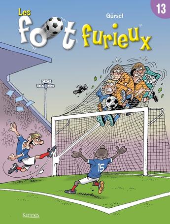 Couverture du livre « Les Foot Furieux Tome 13 » de Gurcan Gursel aux éditions Les 3 As