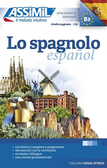 Couverture du livre « Lo spagnolo » de Francisco Javier Anton Martinez aux éditions Assimil