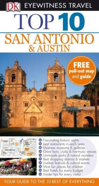 Couverture du livre « SAN ANTONIO AND AUSTIN » de  aux éditions Dorling Kindersley Uk