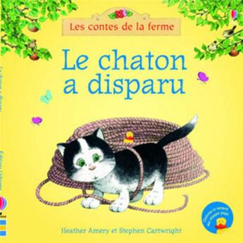 Couverture du livre « Le chaton a disparu » de Heather Amery aux éditions Usborne