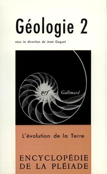 Couverture du livre « Géologie t.2 » de  aux éditions Gallimard