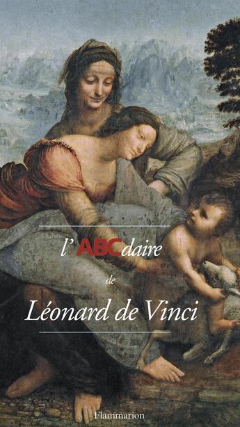 Couverture du livre « L'abécédaire de Léonard de vinci » de Renaud Temperini aux éditions Flammarion