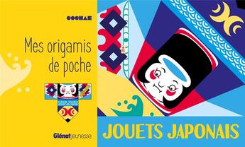 Couverture du livre « Mes origamis de poche ; jouets japonais » de Cochae aux éditions Glenat Jeunesse