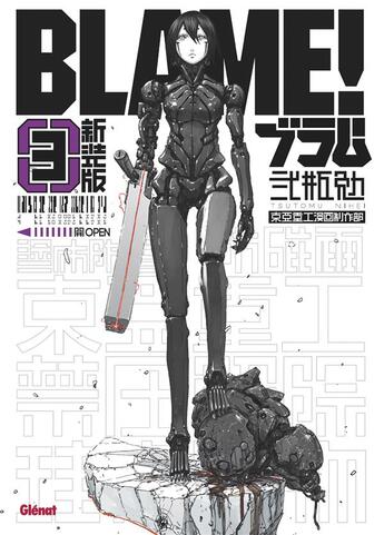 Couverture du livre « Blame ! - deluxe Tome 3 » de Tsutomu Nihei aux éditions Glenat