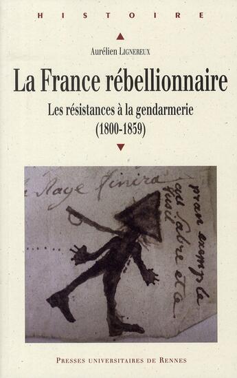 Couverture du livre « France rebellionnaire » de Pur aux éditions Pu De Rennes