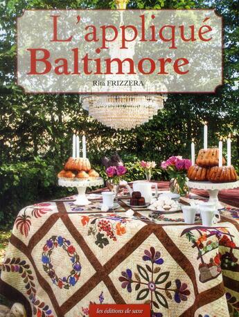 Couverture du livre « L'aplliqué baltimore » de Rita Frizzera aux éditions De Saxe