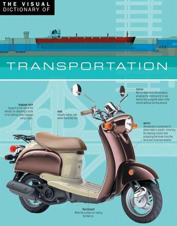 Couverture du livre « The Visual Dictionary of Transportation » de Jean-Claude Corbeil et Ariane Archambault aux éditions Quebec Amerique