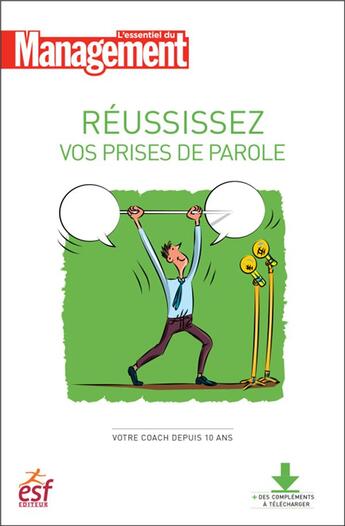 Couverture du livre « Réussissez vos prises de parole » de Lionel Bellenger aux éditions Esf Prisma