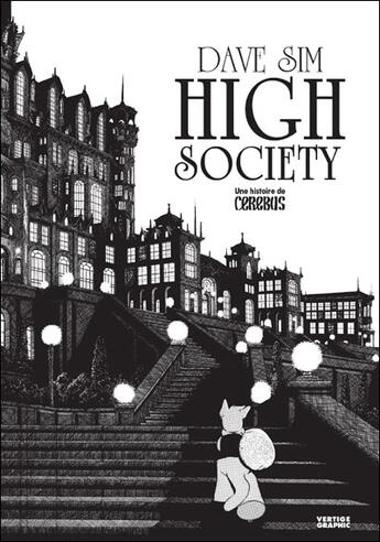 Couverture du livre « High society » de Dave Sim aux éditions Vertige Graphic