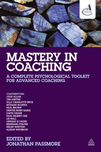 Couverture du livre « Mastery in Coaching » de Jonathan Passmore aux éditions Kogan Page Digital