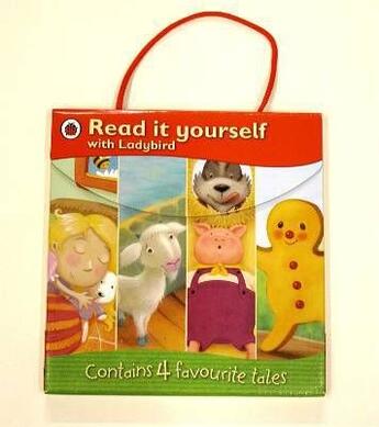 Couverture du livre « Read it yourself ; level 1 and 2 ; boxed set ; contains 4 favourite tailes » de  aux éditions Ladybird