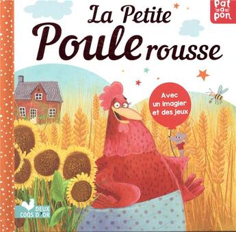 Couverture du livre « La petite poule rousse » de Susan Batori aux éditions Deux Coqs D'or