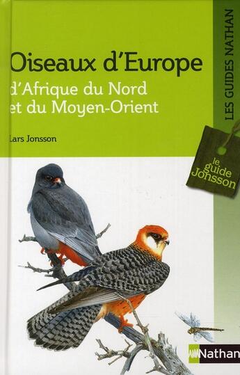 Couverture du livre « Les oiseaux d'Europe » de Lars Jonsson aux éditions Nathan