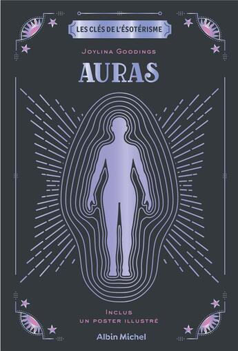 Couverture du livre « Les clés de l'ésotérisme : auras » de Joylina Goodings aux éditions Albin Michel