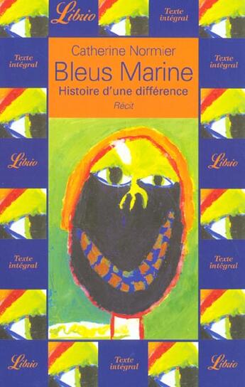 Couverture du livre « Bleus marine » de Catherine Normier aux éditions J'ai Lu