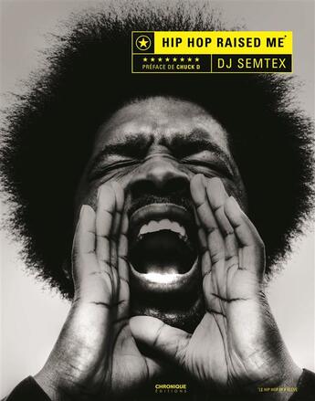 Couverture du livre « Hip hop raised me » de Dj Semtex aux éditions Chronique