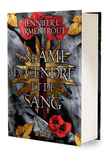 Couverture du livre « Le sang et la cendre Tome 5 : Une âme de cendre et de sang » de Jennifer L. Armentrout aux éditions De Saxus