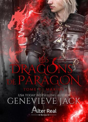 Couverture du livre « Les dragons de Paragon Tome 9 : Marius » de Genevieve Jack aux éditions Alter Real