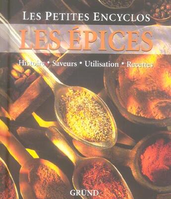 Couverture du livre « Les epices » de Iburg Anne aux éditions Grund