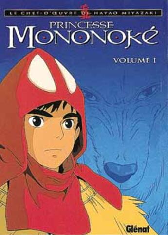 Couverture du livre « Princesse mononoké Tome 1 » de Hayao Miyazaki aux éditions Glenat