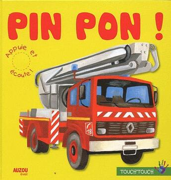 Couverture du livre « Pin pon ! appuie et écoute » de Masson Mehrenberger aux éditions Philippe Auzou